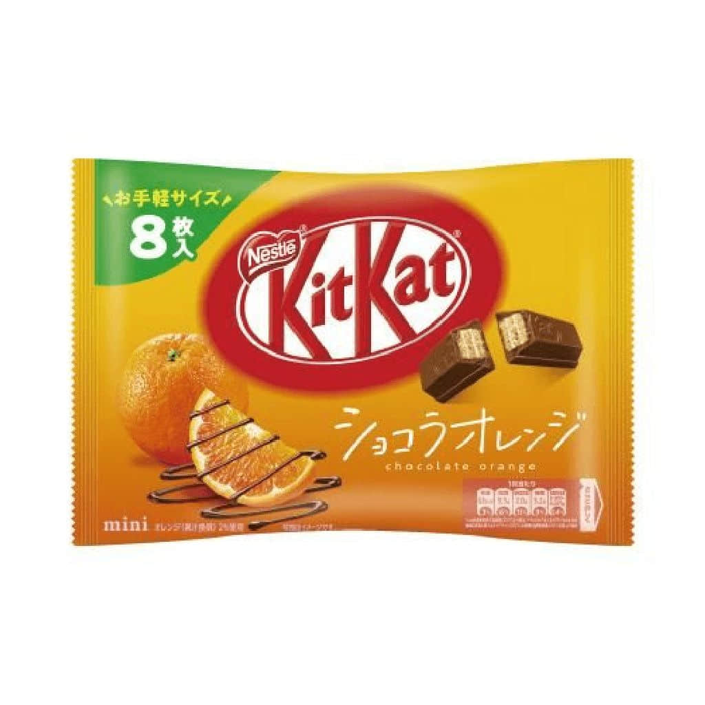 Kitkat Mini Chocolate Wafer Orange Choco Flavor 8pcs » 大国百货店 » 精选 原装 日妆 ...